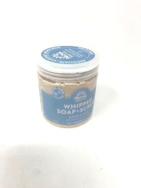Pacha Soap Co. Whipped Soap Sand & Sea Spa Treatment Gentle Exfoliate Moisturize